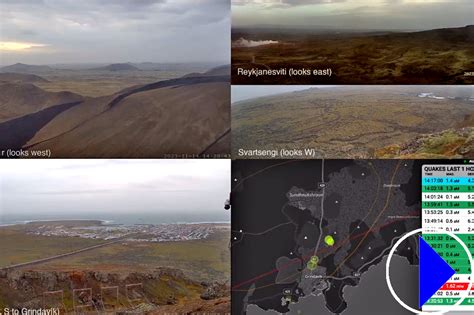 webcam iceland volcano|Geldingadalir